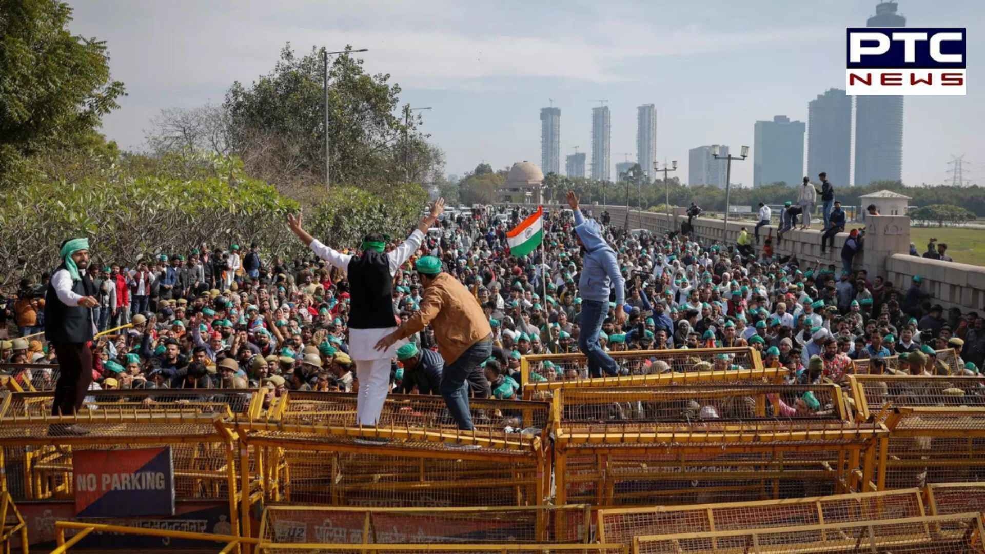 Haryana internet blocked, borders sealed for farmers' Delhi march